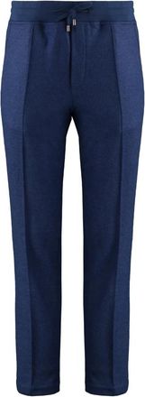 Moorer Broeken - Heren - Slim Fit Broeken - Blauw - 7XL - Broeken