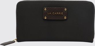La Carrie Portafoglio Continental in pelle sintetica con chiusura zip around