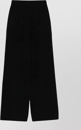 Uma Wang ribbed texture wide leg trousers