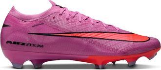 Nike Mens Vapor 16 Elite Adults Firm Ground Football Boots in Pink/Black - Size UK 11.5