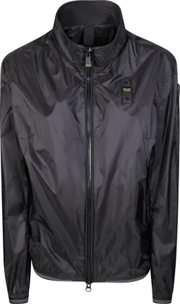 Blauer Bomber Stand Up Collar Smooth Jacket