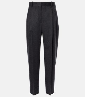 The Row Richelle cashmere straight pants