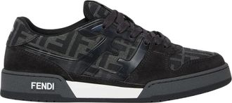 Fendi Sneakers, male, Black, Size: 6 US Match Sneakers