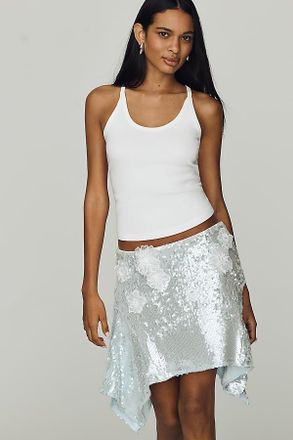 Avec Les Filles Handkerchief Mini Skirt