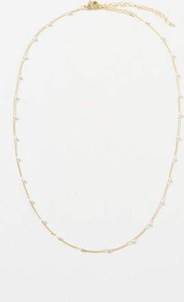 Simons Womens Pearly bead station chain