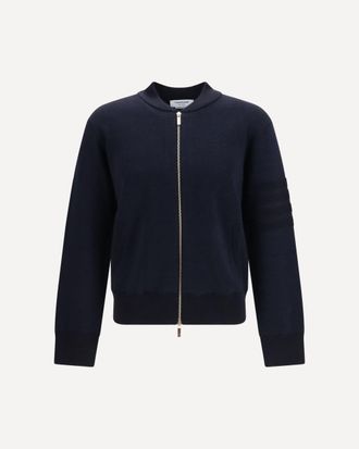 Thom Browne Ottoman Milano Stitch 4-Bar Jacket Male 1