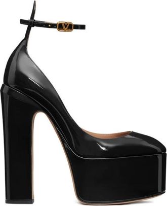 Valentino Garavani Tan-Go 155Mm Platform Pumps In Black