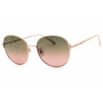 Chopard Ladies Gold Tone Round Sunglasses SCHL03M