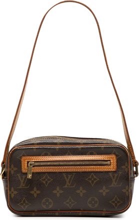 Louis Vuitton Pre-owned Womens Monogram Pochette Cite - Brown Textile - One Size