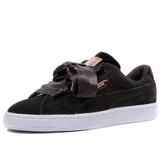 Puma Suede Heart Vr Womens Trainers Black/White 6.5 UK