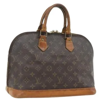 Louis Vuitton Pre-owned Handbags, female, Brown, Size: ONE SIZE Pre-owned Hand Bag