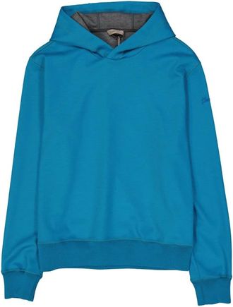 Herno Hooded Sweatshirt - Heren - Hoodies - Blauw - L - Hoodies & sweatvesten