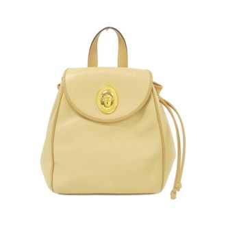 Dior Beige Leather Backpack (Pre-Owned)