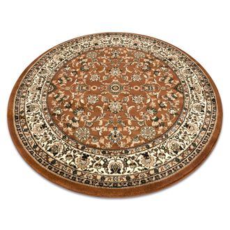 RugsX Rugsx - Alfombra Royal Adr Circulo Modelo 1745 Marr&oacute;n Brown Circulo 150 Cm