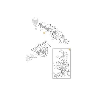 Alpina Carburador Alpina Desbrozadora Vip 21 25 30 Mod. Wt.260 005765