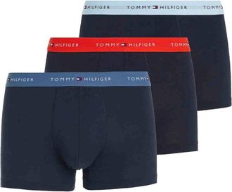 Tommy Hilfiger Klassieke Trunk Boxershorts - Heren - Onderbroek - Blauw - S - Katoen - Ondergoed