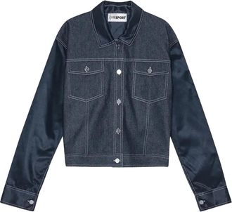 OperaSPORT Giacca denim con bottoni - Blu