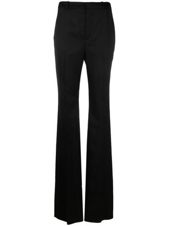 Saint Laurent wool tailored trousers - Black