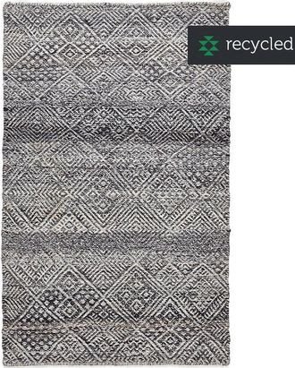 Liv Interior Waschbarer In-/Outdoor Teppich Kelim Athens - Grau