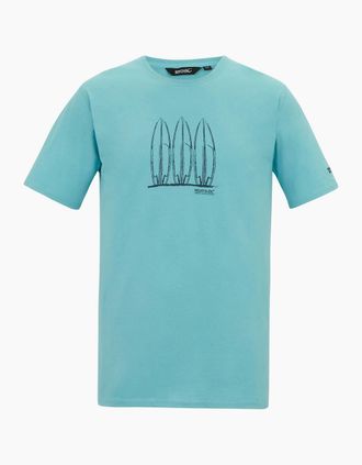 Regatta Mens Regatta Mens Cline IX Surfboard T-Shirt - Blue - Size: 40