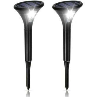 OEM Pack De 2 L&aacute;mparas Led Solares Con Sensor De Movimiento
