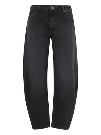 Federica Tosi belt-loops jeans - Black