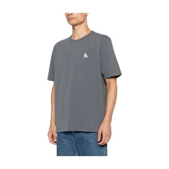Maison Kitsun&eacute; Hombre, Camisetas, Gris, Talla: M