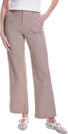 Nic+Zoe Nic+Zoe Eliot Linen-Blend Wide Leg Pant