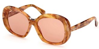 Max Mara MM0087 EDNA 56E Womens Sunglasses Tortoiseshell Size 55