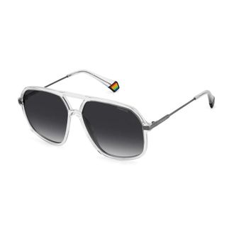 Polaroid Sunglasses, unisex, Gray, Size: ONE SIZE Plastic Sunglasses with UV Protection