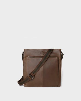 Osprey The Compass Leather Crossbody Bag in Tan at Nordstrom