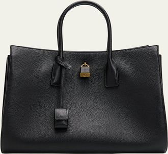 Saint Laurent Sac de Jour Grain Leather Top-Handle Bag