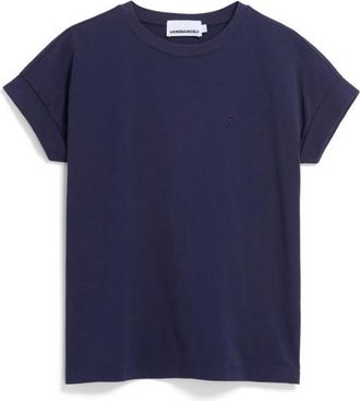 Armedangels Idaa Logo T-Shirt f&uuml;r Damen | blau