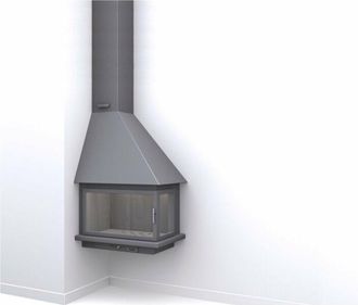 Focgrup Chimenea De Rinc&oacute;n Suspendida Ch57 R11-pc 12kw - Focgrup