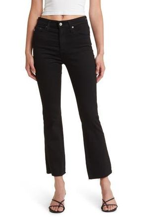 AG - Adriano Goldschmied Farrah Raw Hem High Waist Ankle Bootcut Jeans in 1 Year Covert at Nordstrom Rack, Size 30