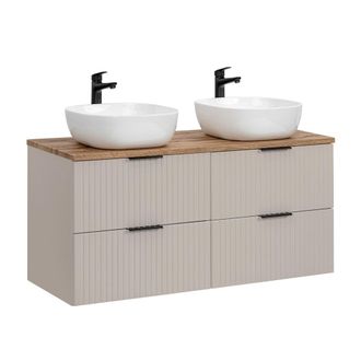 Petits Meubles Mueble lavabo estratificado Beige
