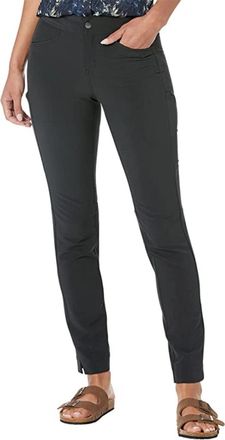 Royal Robbins Alpine Mountain Pro Pants Womens 2 Black Skinny Leg Trouser RED836