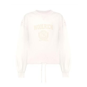 Woolrich Sweatshirts, female, White, Size: L Felpa