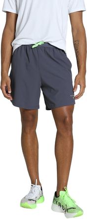Puma Mens M X Hyrox Cloud Ultraweave 6 Shorts Gym Galactic Grey L