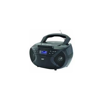 Majestic New Majestic Ah-2430 Dab Sistema Est&eacute;reo Port&aacute;til Anal&oacute;gica Negro