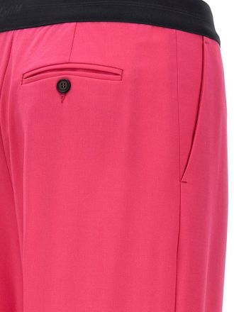 Msgm Virgin Wool Womens Pants