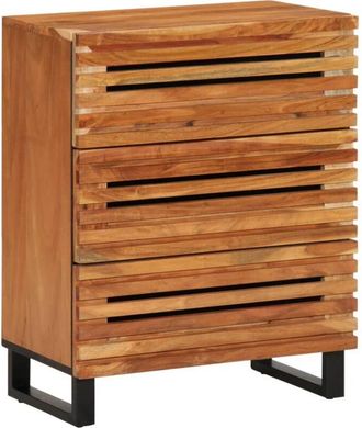 vidaXL Sideboard 60x34x75 cm Solid Wood Acacia vidaXL