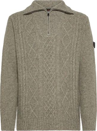 Peuterey Heren, Truien, Grijs, Maat: L