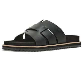 Kenneth Cole Calen Mens Sandals Black : 12 M, Faux Leather