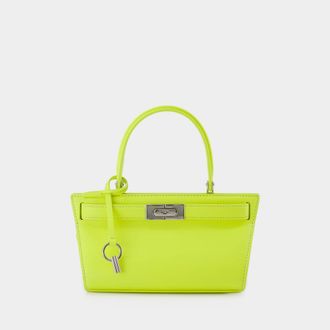 Tory Burch Kleine Lee Radziwill Cat Eye tas - Tory Burch - Leer - Zwart