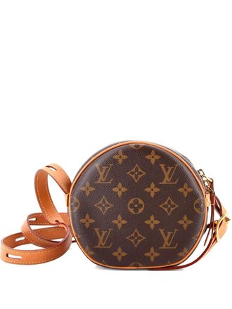 Louis Vuitton Borsa a tracolla Boite Chapeau Souple Bag PM in tela con monogramma - Marrone