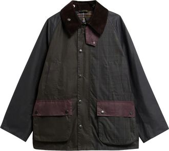 Barbour Giacca cerata Bedale Oversized Patchwork - - Jackets - Uomo - Verde - XL