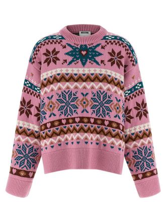 Moschino Intarsia Wool Sweater