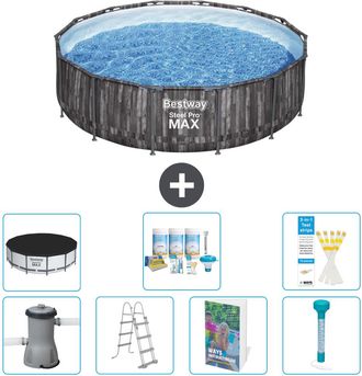 Bestway Piscina Bestway Steel Pro Max Redonda - 427x107 Cm - 8-piezas S574