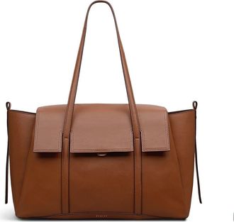 Radley London The Chancery Large Flapover Shoulder Bag in Cognac at Nordstrom